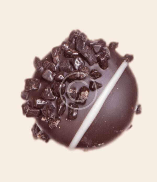 Dark chocolate candy