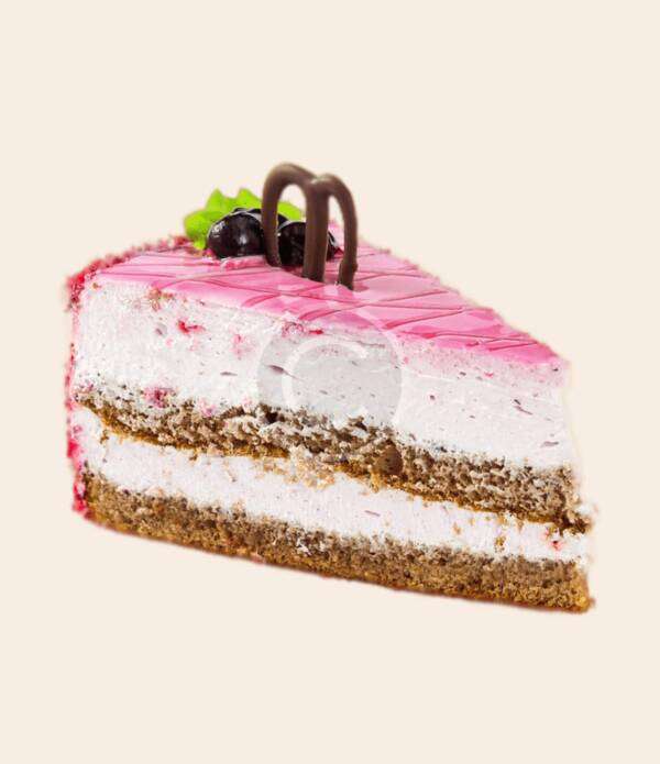 Pink mousse cake